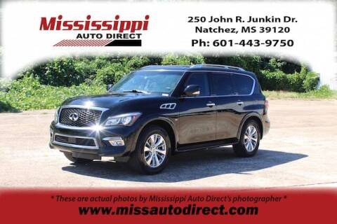 2017 Infiniti QX80 for sale at Auto Group South - Mississippi Auto Direct in Natchez MS