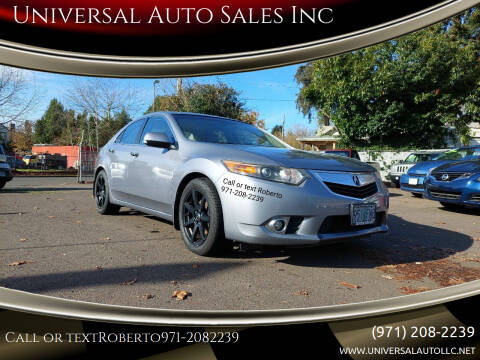 2011 Acura TSX for sale at Universal Auto Sales Inc in Salem OR
