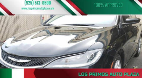 2015 Chrysler 200 for sale at Los Primos Auto Plaza ANTIOCH in Antioch CA