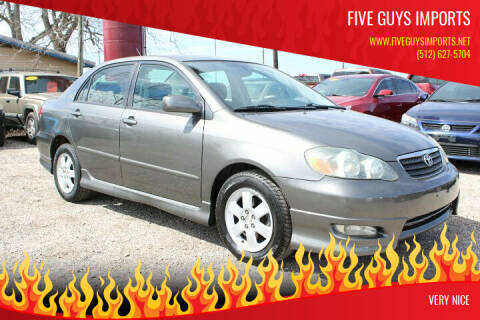 2005 Toyota Corolla for sale at Five Guys Imports in Austin TX