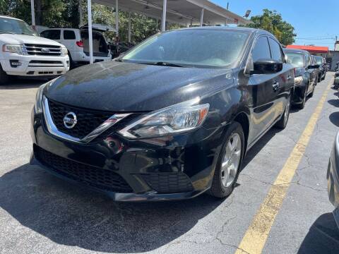 2016 Nissan Sentra for sale at America Auto Wholesale Inc in Miami FL