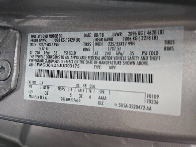 2018 Ford Escape SEL