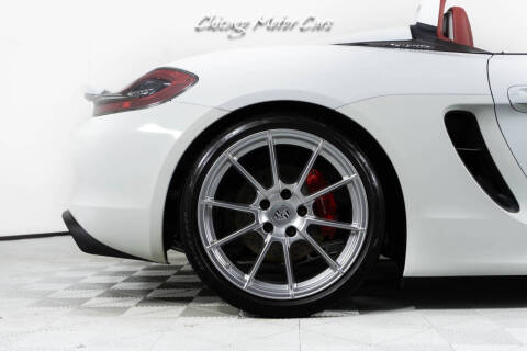 2016 Porsche Boxster Spyder