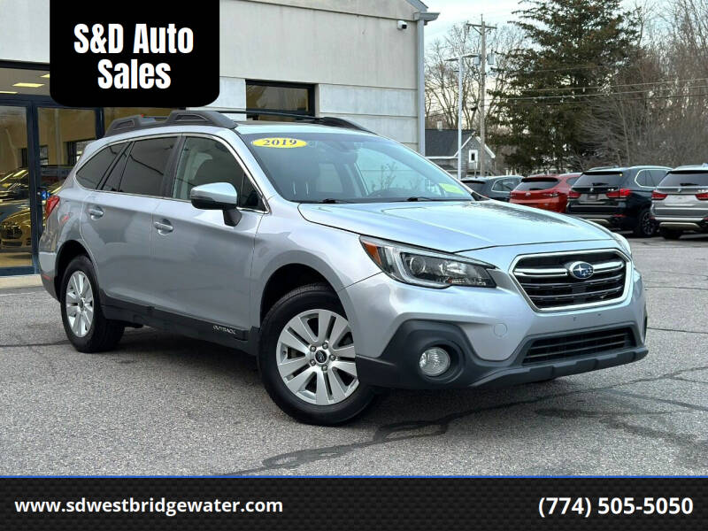 2019 Subaru Outback for sale at S&D Auto Sales in West Bridgewater MA