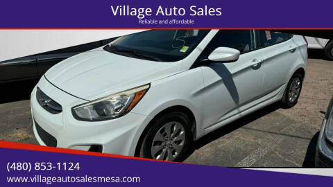 2015 Hyundai Accent for sale at Village Auto Sales in Mesa AZ