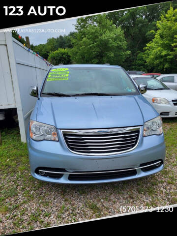 2013 Chrysler Town and Country for sale at 123 AUTO in Kulpmont PA