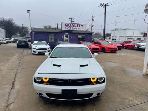 2016 Dodge Challenger for sale at Quality Auto Sales LLC in Garland TX