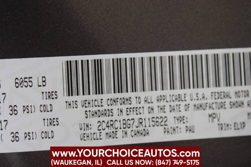 2018 Chrysler Pacifica Touring L