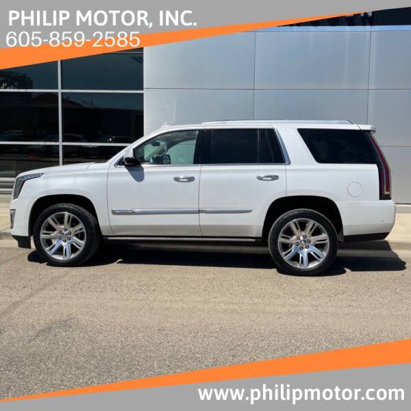 2017 Cadillac Escalade for sale at Philip Motor Inc in Philip SD