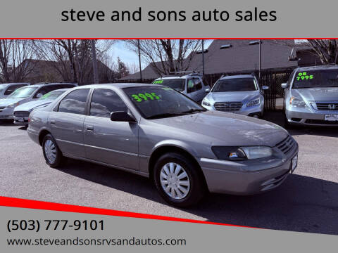 1998 Toyota Camry for sale at steve and sons auto sales in Happy Valley OR
