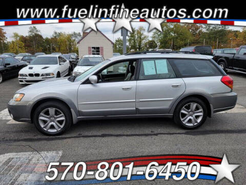 2007 Subaru Outback for sale at FUELIN FINE AUTO SALES INC in Saylorsburg PA