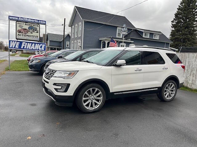 2017 Ford Explorer for sale at ROBERTS AUTOMOTIVE SALES & SERVICE in Watertown, NY