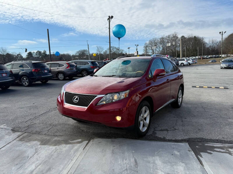 2012 Lexus RX 350 for sale at Acceptance Auto Sales in Lithia Springs GA