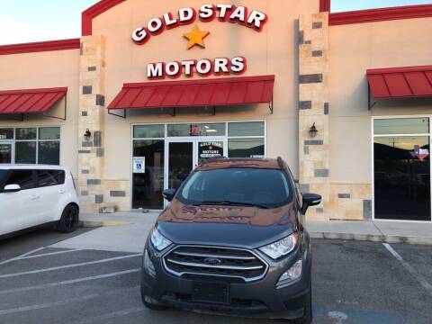 2019 Ford EcoSport for sale at Gold Star Motors Inc. in San Antonio TX