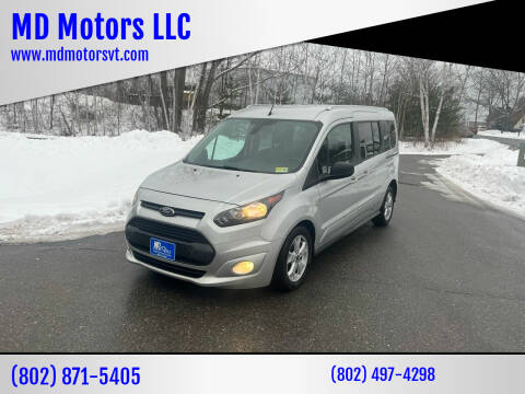 2015 Ford Transit Connect for sale at MD Motors LLC in Williston VT