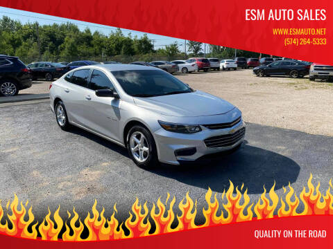 2016 Chevrolet Malibu for sale at ESM Auto Sales in Elkhart IN