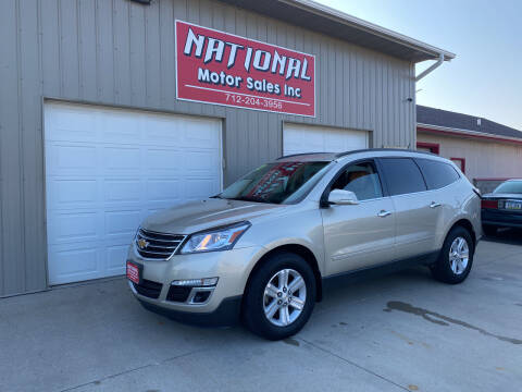 2013 Chevrolet Traverse for sale at National Motor Sales Inc in South Sioux City NE