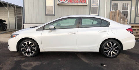 2015 Honda Civic for sale at Route 33 Auto Sales in Carroll OH