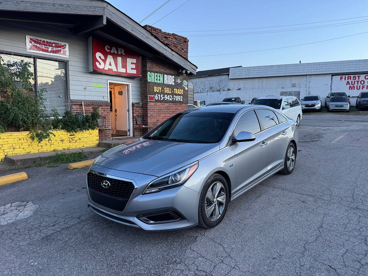 2016 Hyundai SONATA Hybrid for sale at Green Ride LLC in NASHVILLE, TN