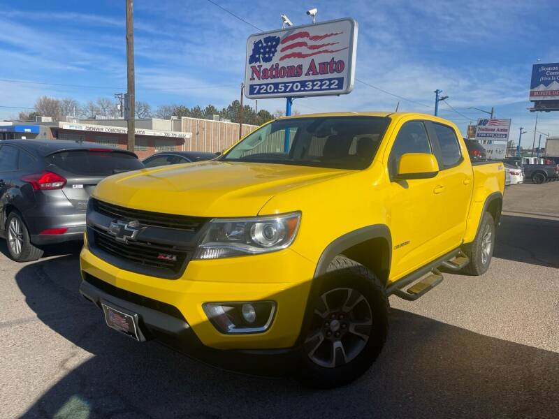2015 Chevrolet Colorado for sale at Nations Auto Inc. II in Denver CO