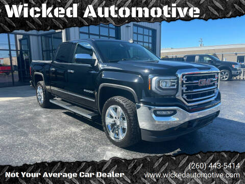 2018 GMC Sierra 1500 for sale at Wicked Automotive in Fort Wayne IN