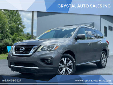 2017 Nissan Pathfinder for sale at Crystal Auto Sales Inc in Nashville TN
