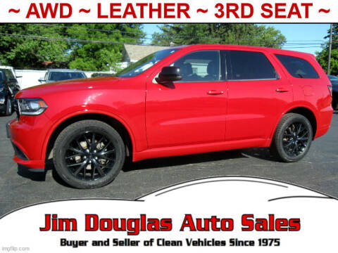 2015 Dodge Durango for sale at Jim Douglas Auto Sales in Pontiac MI