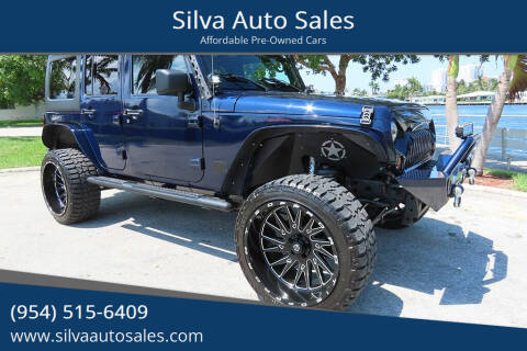 2013 Jeep Wrangler Unlimited for sale at Silva Auto Sales in Pompano Beach FL