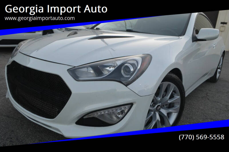 2013 Hyundai Genesis Coupe for sale at Georgia Import Auto in Alpharetta GA