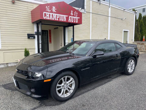 2014 Chevrolet Camaro for sale at Champion Auto LLC in Quincy MA