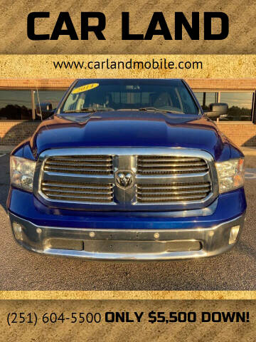 2014 RAM 1500 for sale at CAR LAND in Mobile AL