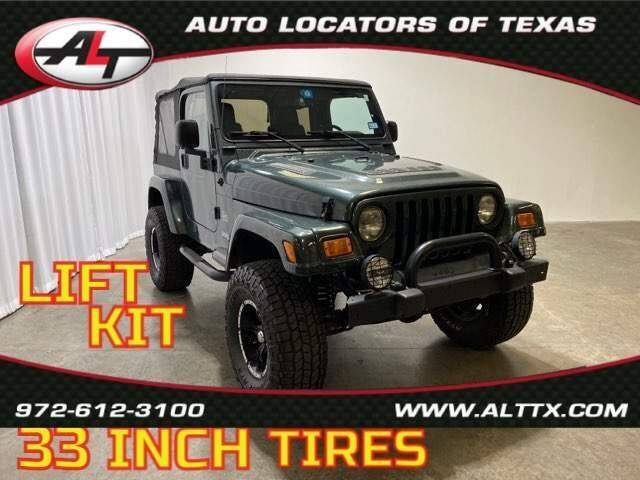 2004 Jeep Wrangler for sale at AUTO LOCATORS OF TEXAS in Plano TX