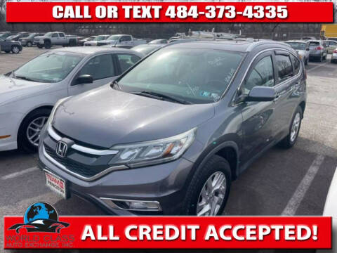 2016 Honda CR-V for sale at World Class Auto Exchange in Lansdowne PA