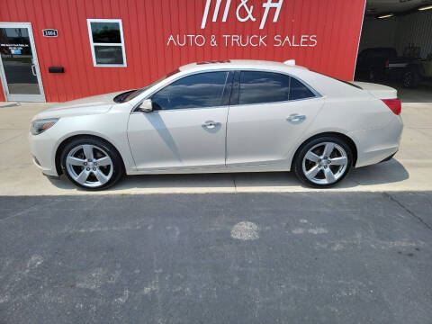 2013 Chevrolet Malibu for sale at M & H Auto & Truck Sales Inc. in Marion IN