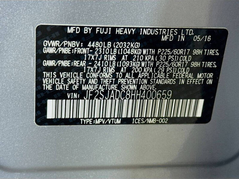 2017 Subaru Forester 2.5i Premium