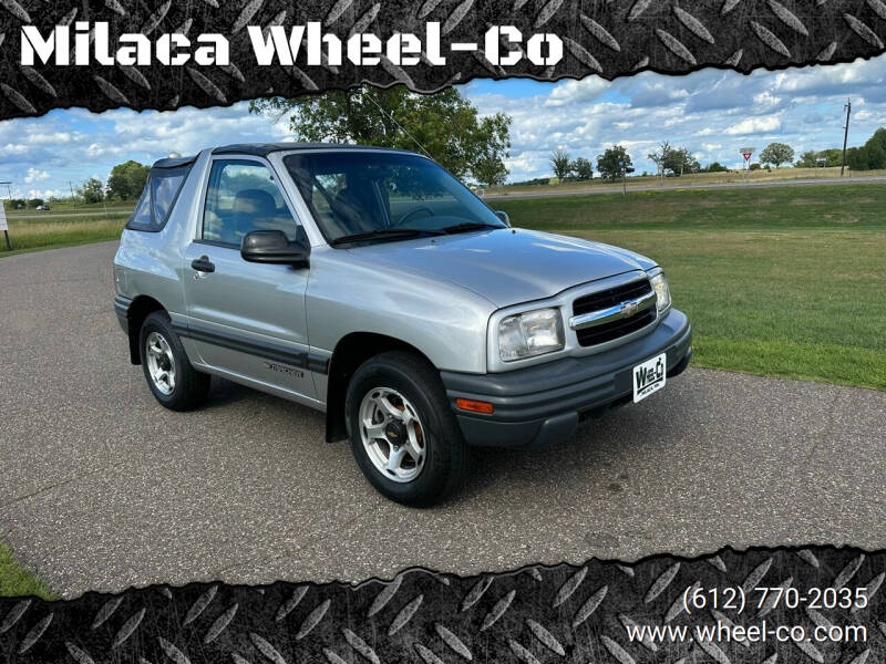 2001 Chevrolet Tracker for sale at Milaca Wheel-Co in Milaca MN
