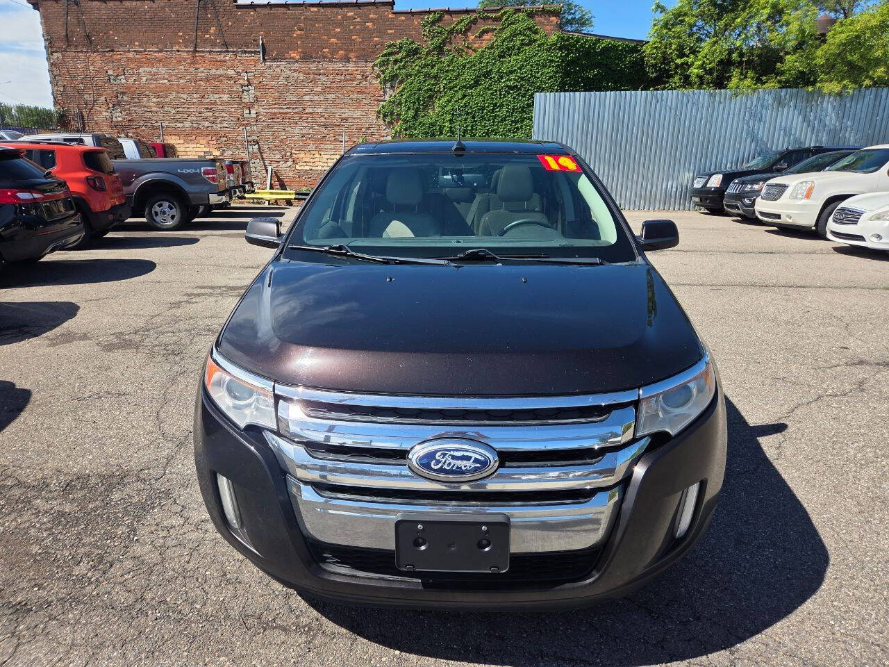 Brown 2014 Ford Edge SEL AWD SEL 4dr Crossover 11