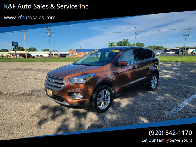 2017 Ford Escape for sale at K&F Auto Sales & Service Inc. in Fort Atkinson WI