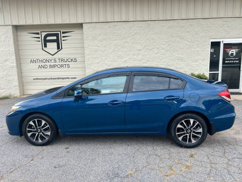 2013 Honda Civic for sale at Anthony's Trucks and Imports in Greenville SC