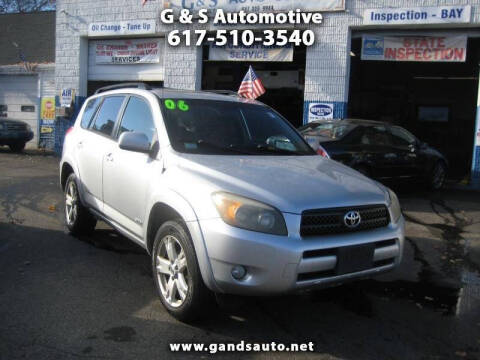 2006 Toyota RAV4 for sale at G & S Auto Service in Roslindale MA