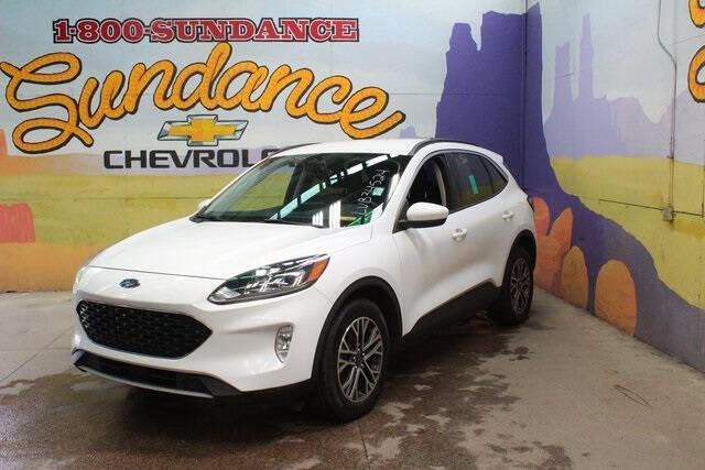 Used 2020 Ford Escape SEL with VIN 1FMCU9H61LUB34524 for sale in Grand Ledge, MI