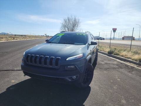 2015 Jeep Cherokee for sale at Canyon View Auto Sales in Cedar City UT