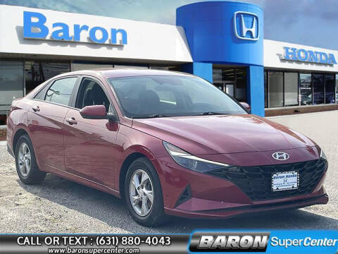 2021 Hyundai Elantra for sale at Baron Super Center in Patchogue NY