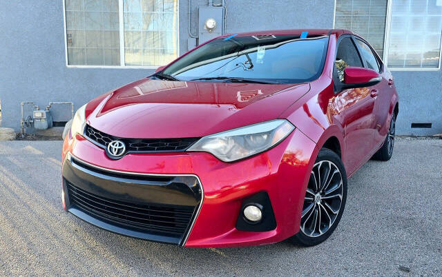 2016 Toyota Corolla for sale at High Rev Autos in Fontana, CA