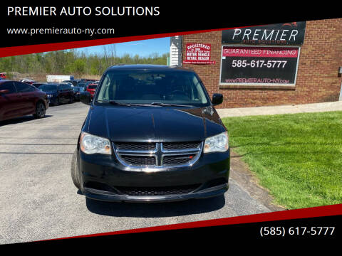 2013 Dodge Grand Caravan for sale at PREMIER AUTO SOLUTIONS in Spencerport NY