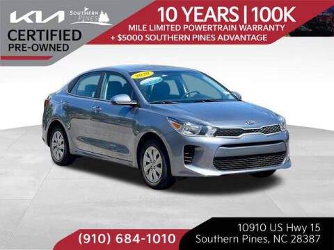 2020 Kia Rio for sale at PHIL SMITH AUTOMOTIVE GROUP - Pinehurst Nissan Kia in Southern Pines NC