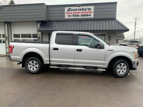 2018 Ford F-150 for sale at Zarate's Auto Sales in Big Bend WI