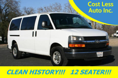 2012 Chevrolet Express for sale at Cost Less Auto Inc. in Rocklin CA