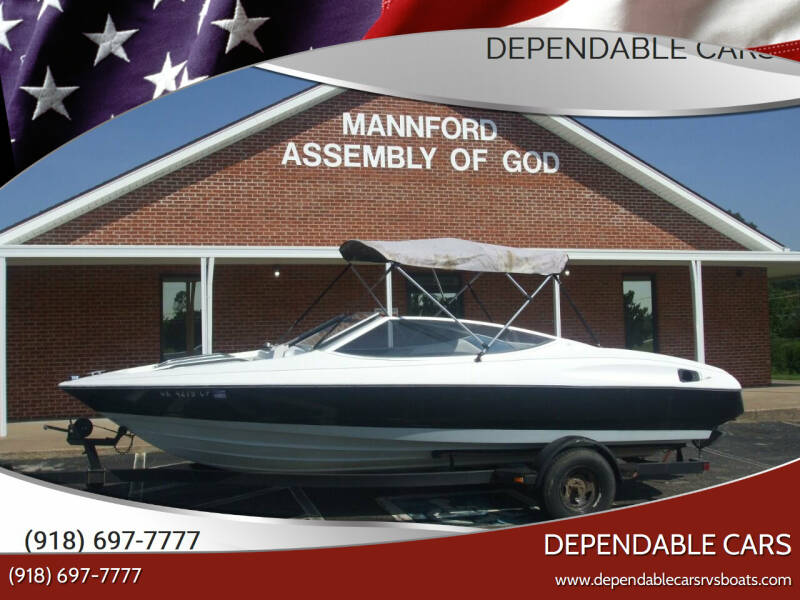 1992 Bayliner 20ft WALK THRU SKI & FISH for sale at DEPENDABLE CARS in Mannford OK