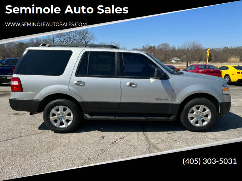 2007 Ford Expedition for sale at Seminole Auto Sales in Seminole OK